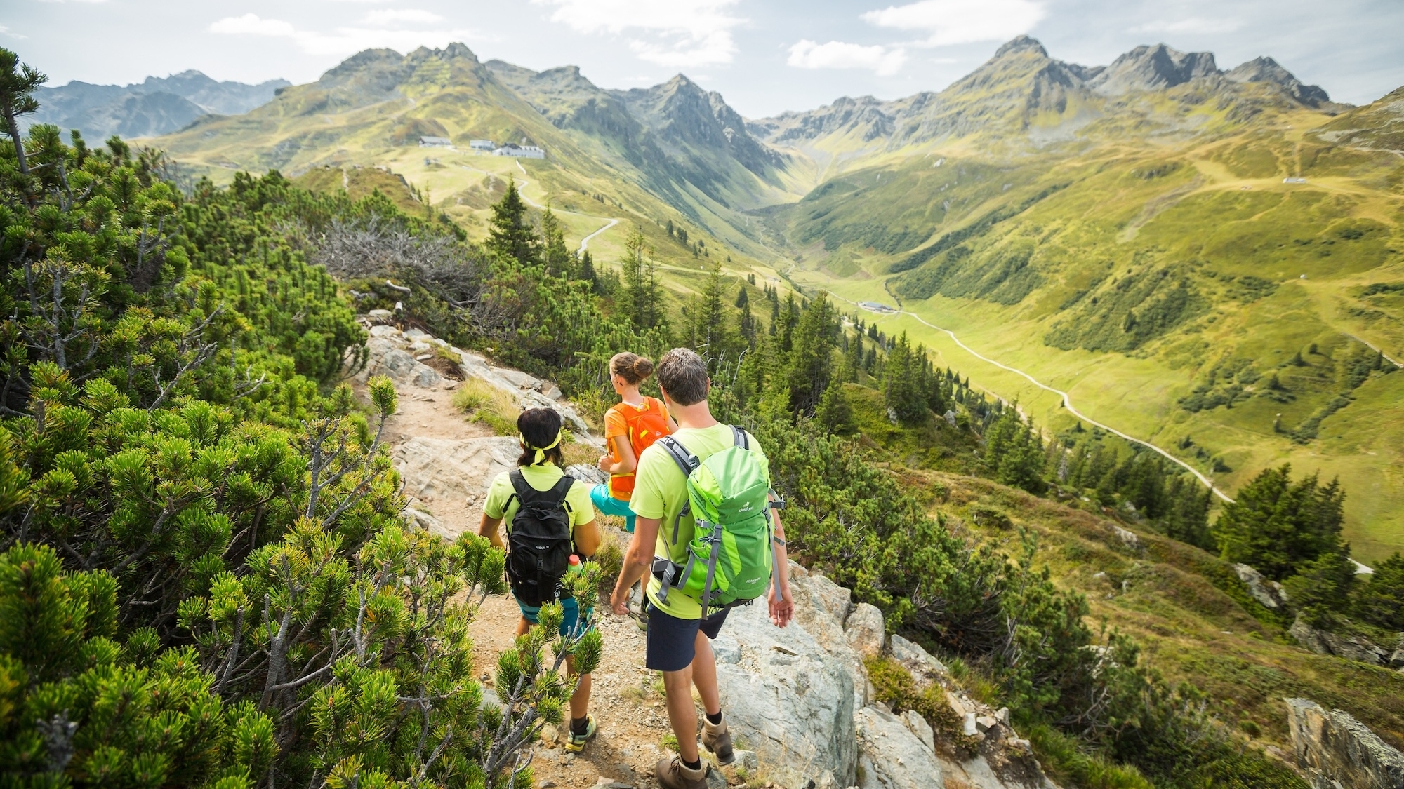 Wanderung über den Gantakopf zur Alpe Nova im Montafon