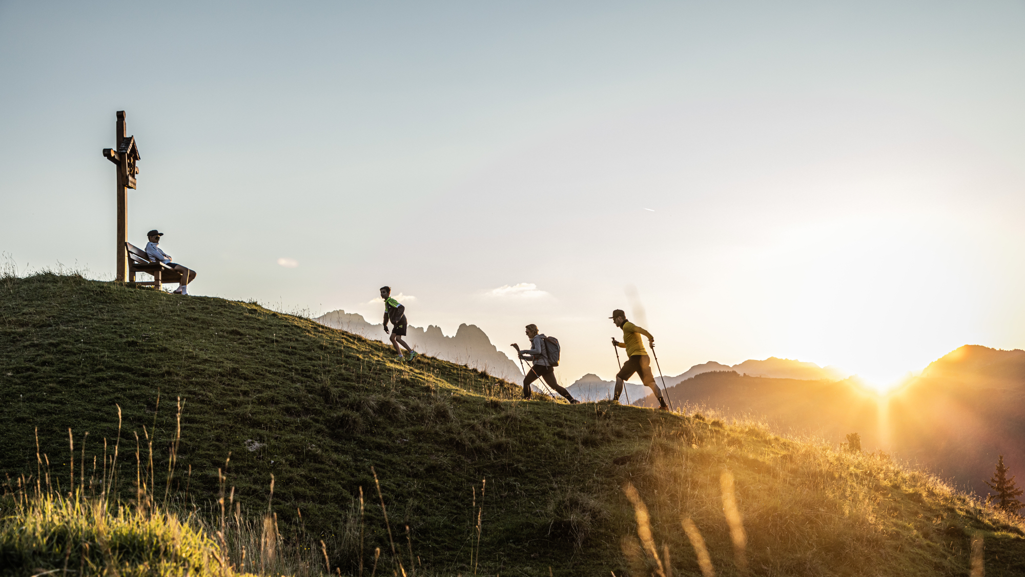Yoga und Wandern in St. Johann in Tirol