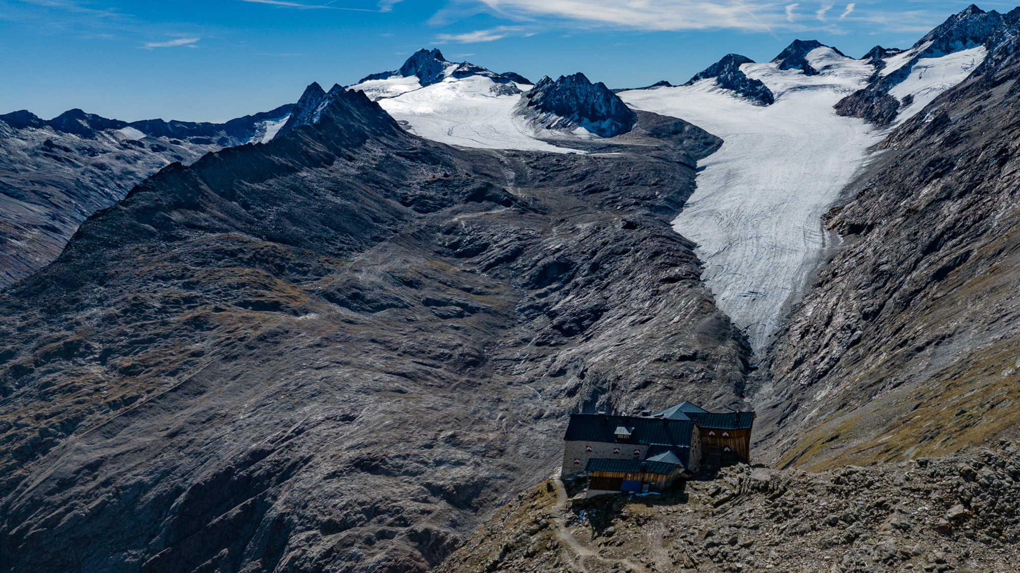 Der Gurgler Gletscher im Jahr 2023