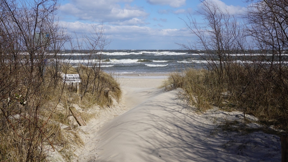 Strand auf Usedom