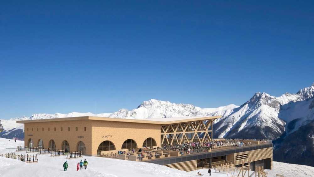Neubau Motta Naluns Scuol