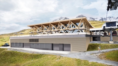 Neue Bergstation Motta Naluns Scuol