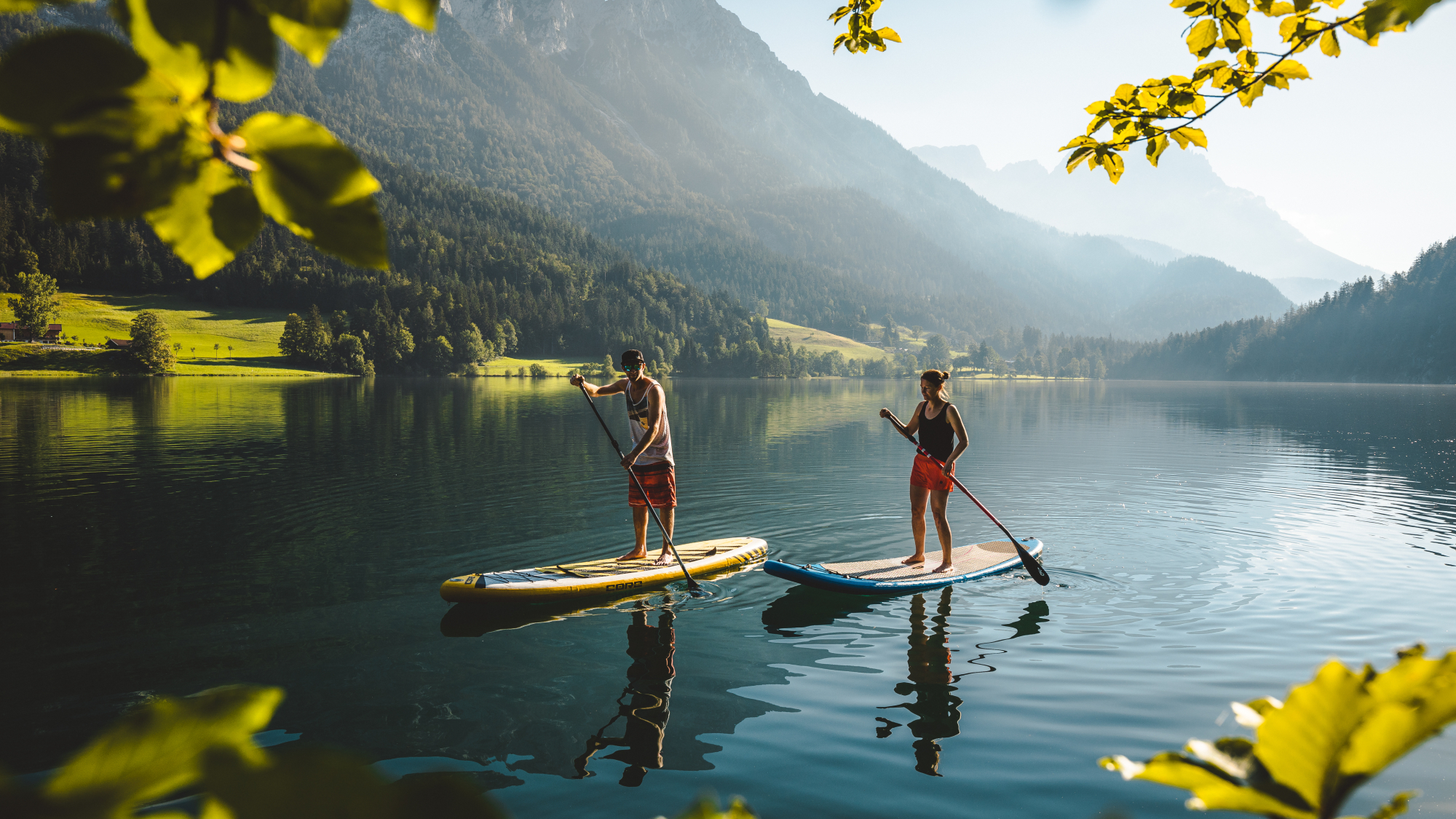 SUP am Hintersteiner See