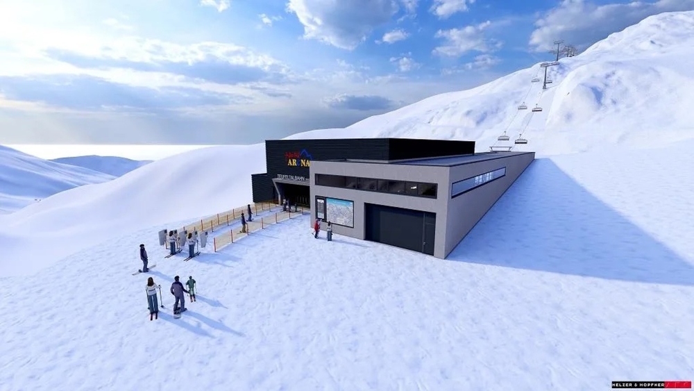  Visualisierung der neuen Talstation Teufeltalbahn Gerlos 