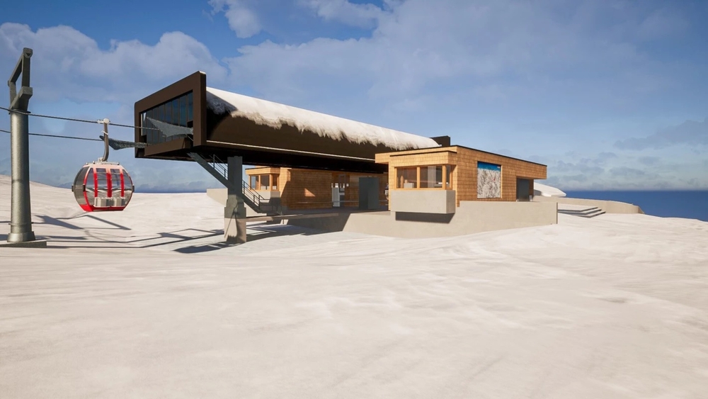 Visualisierung Talstation Streuböden 