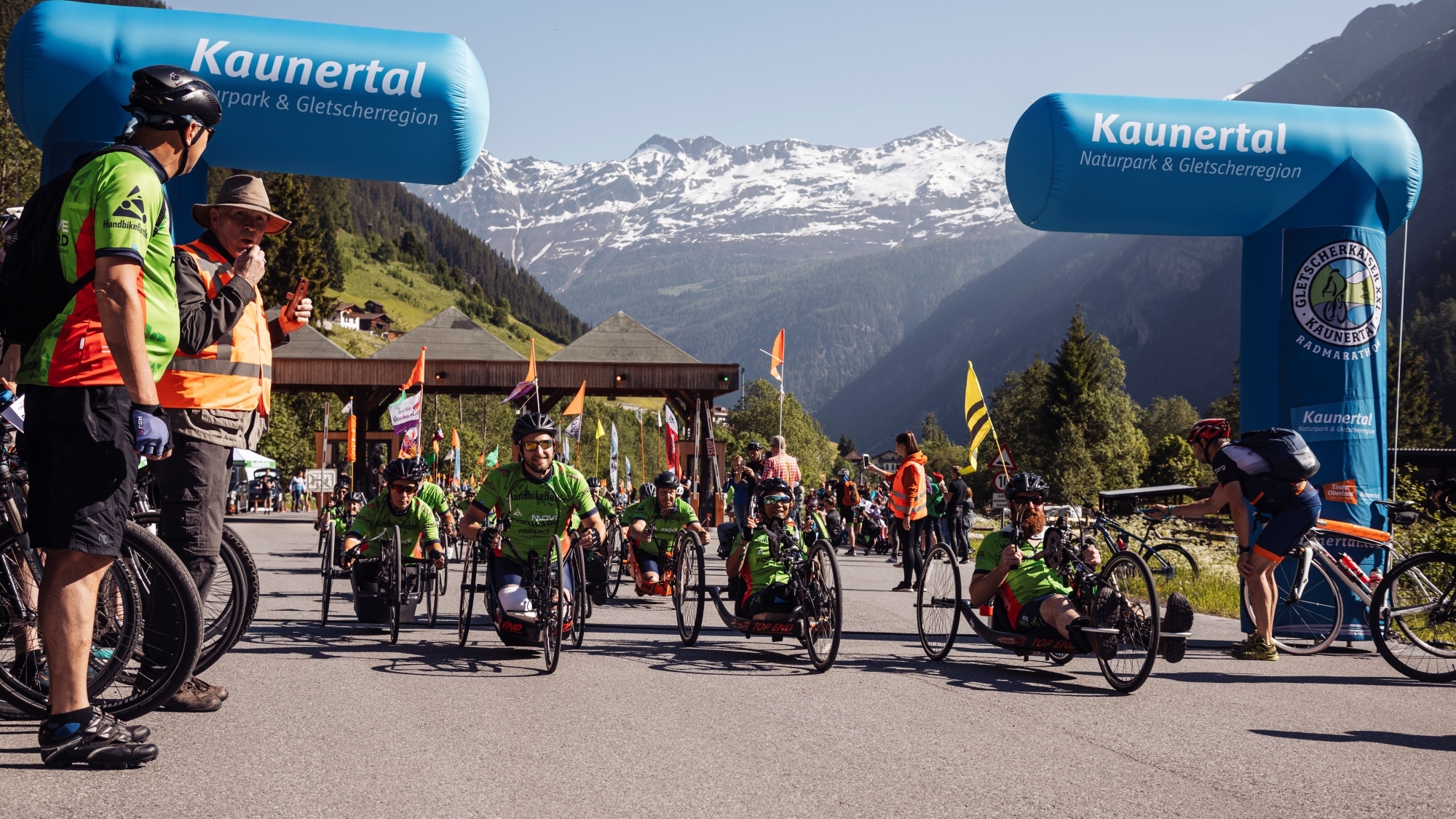 Die Erlebniswelt Kaunertal startet ab 8. Juni mit zahlreichen Events, darunter die 10. Auflage des „Handbike Battle“, in die Sommersaison 2024.