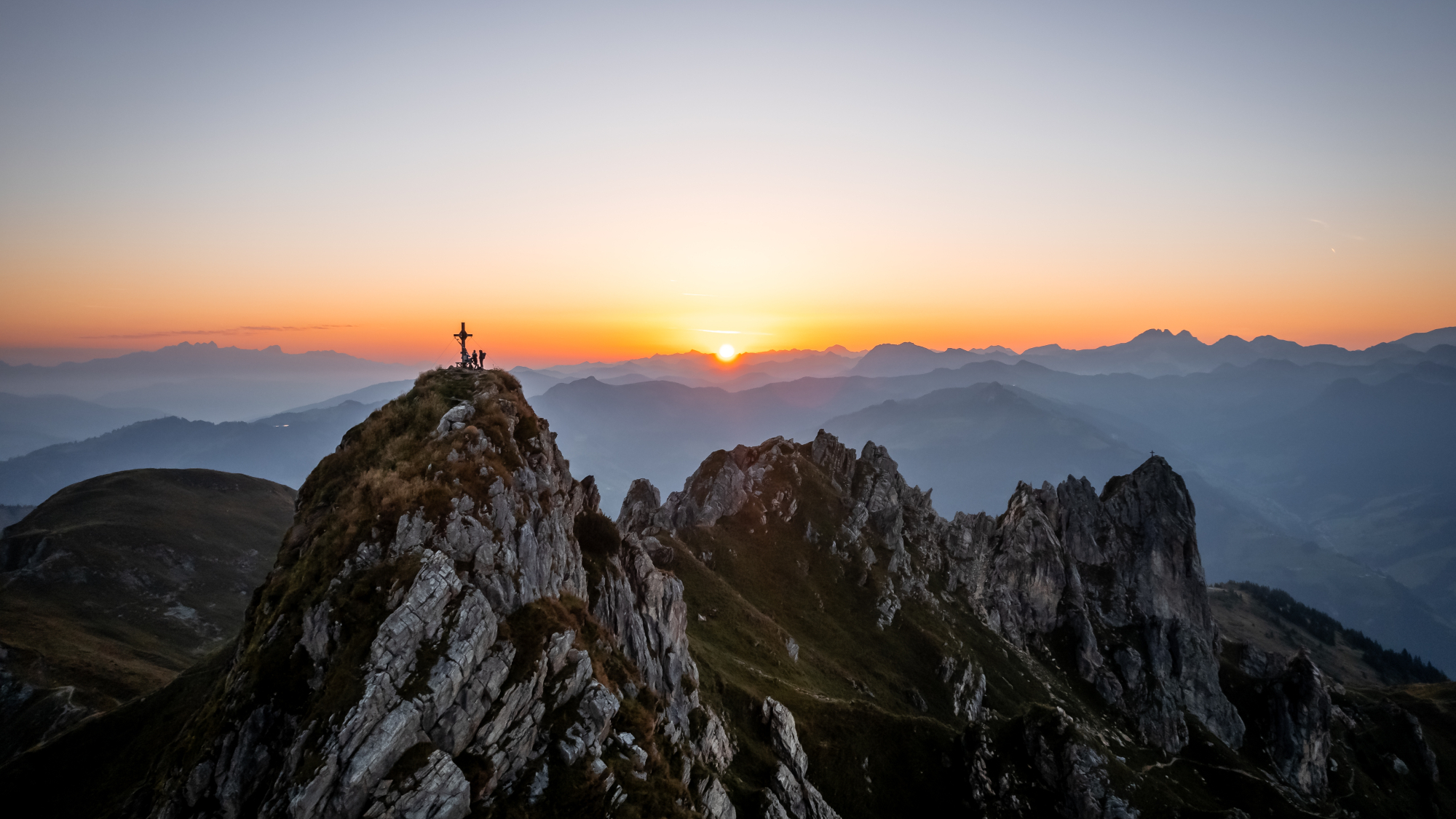 Sonnenaufgang am Schuhflicker