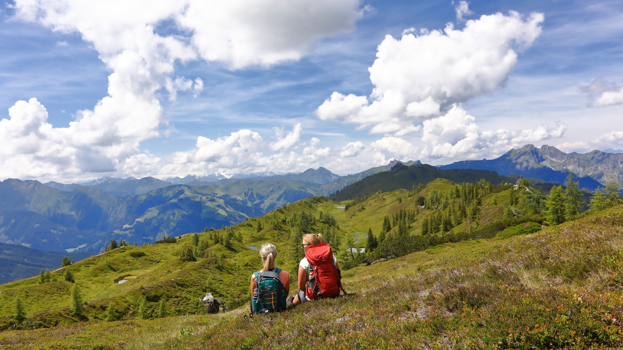 Aussichtsreicher Salzburger Almenweg