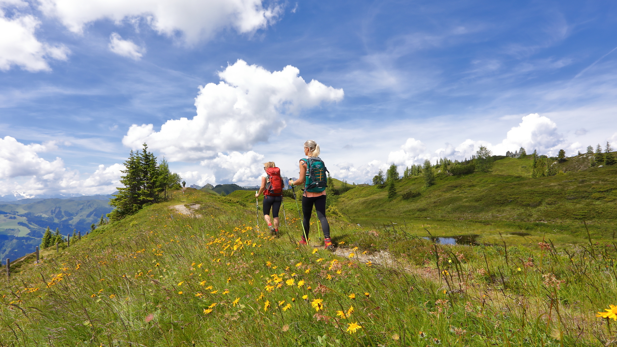Unterwegs auf dem Salzburger Almenweg im Großarltal