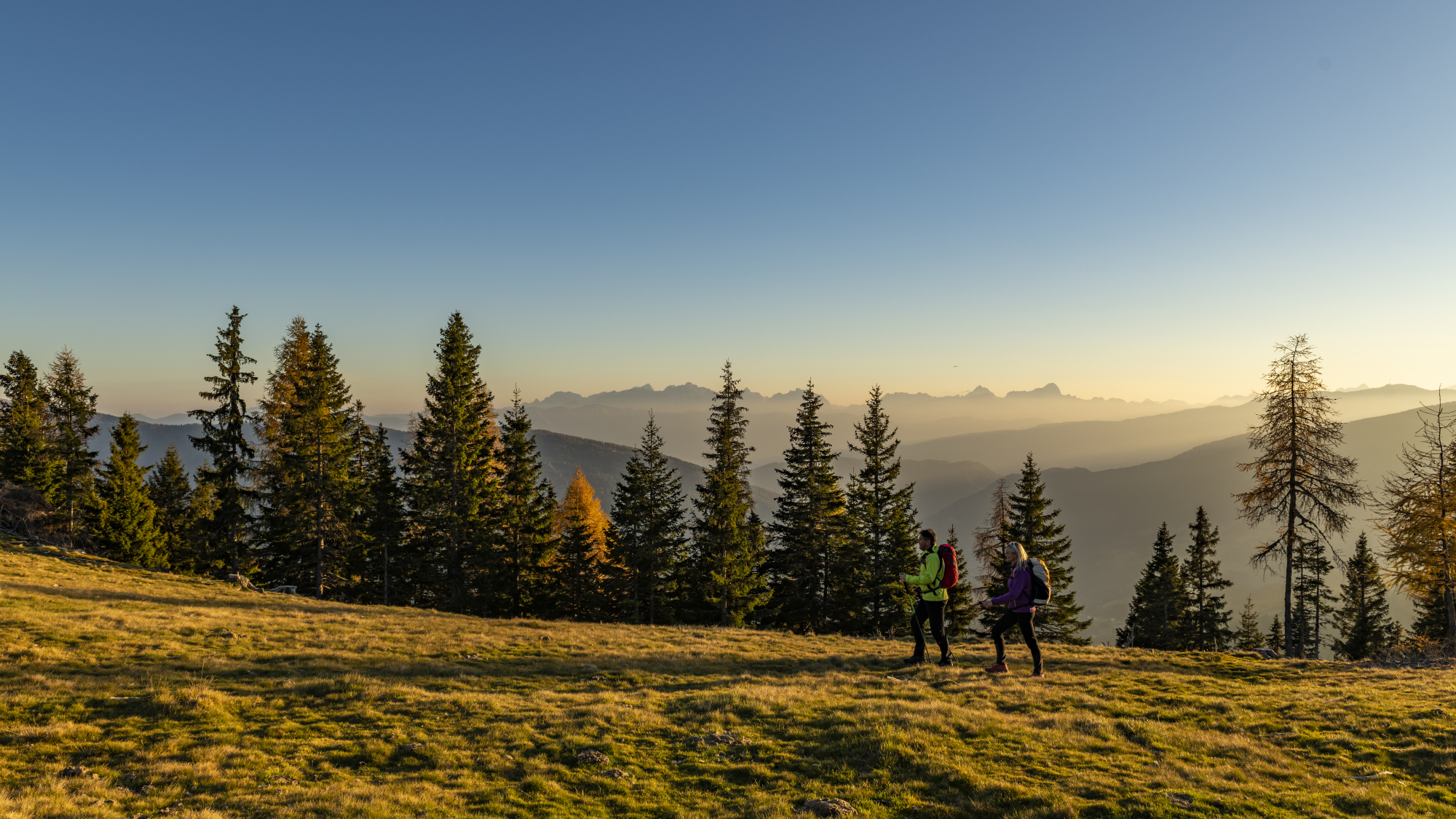 Wanderer in den Nockbergen