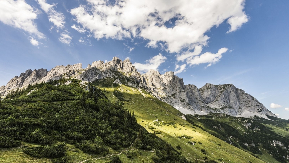 Wanderweg am Wilden Kaiser
