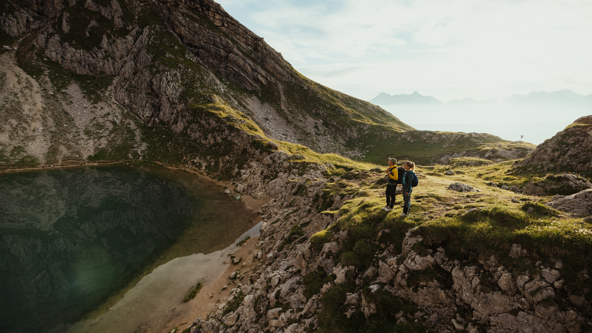 Bergsee in Alta Badia