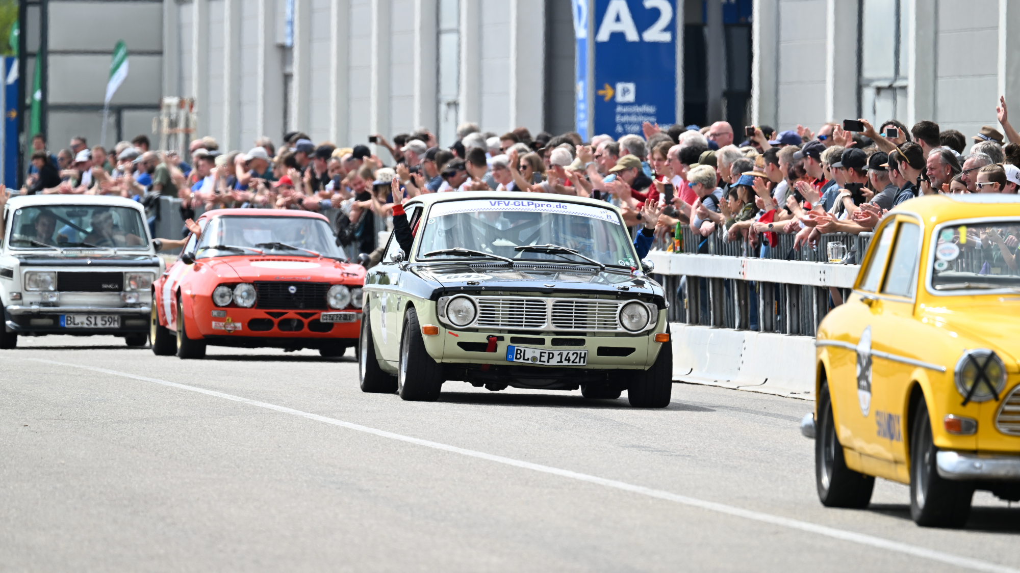 Vintage Racing auf der Klassikwelt Bodensee 