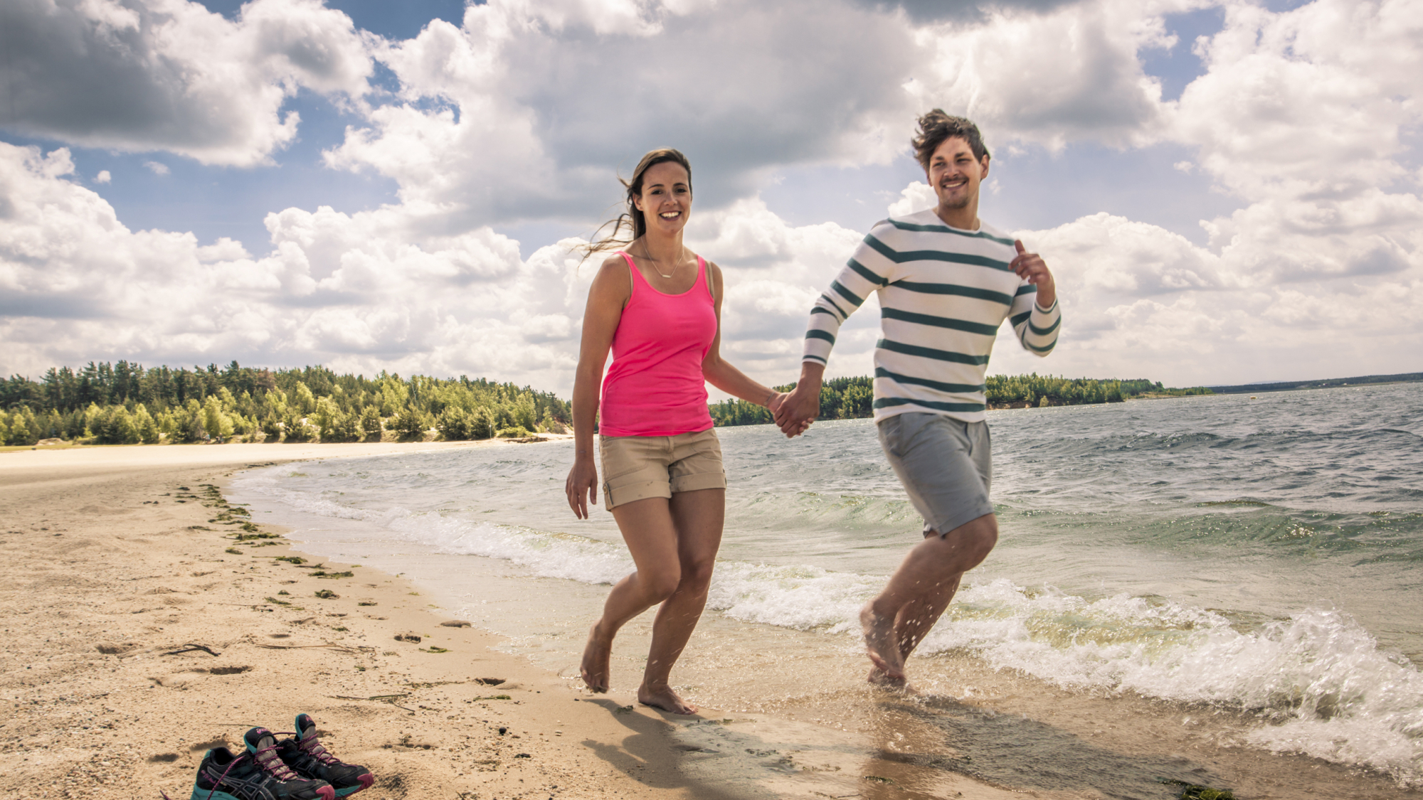 Am Bärwalder See im Lausitzer Seenland