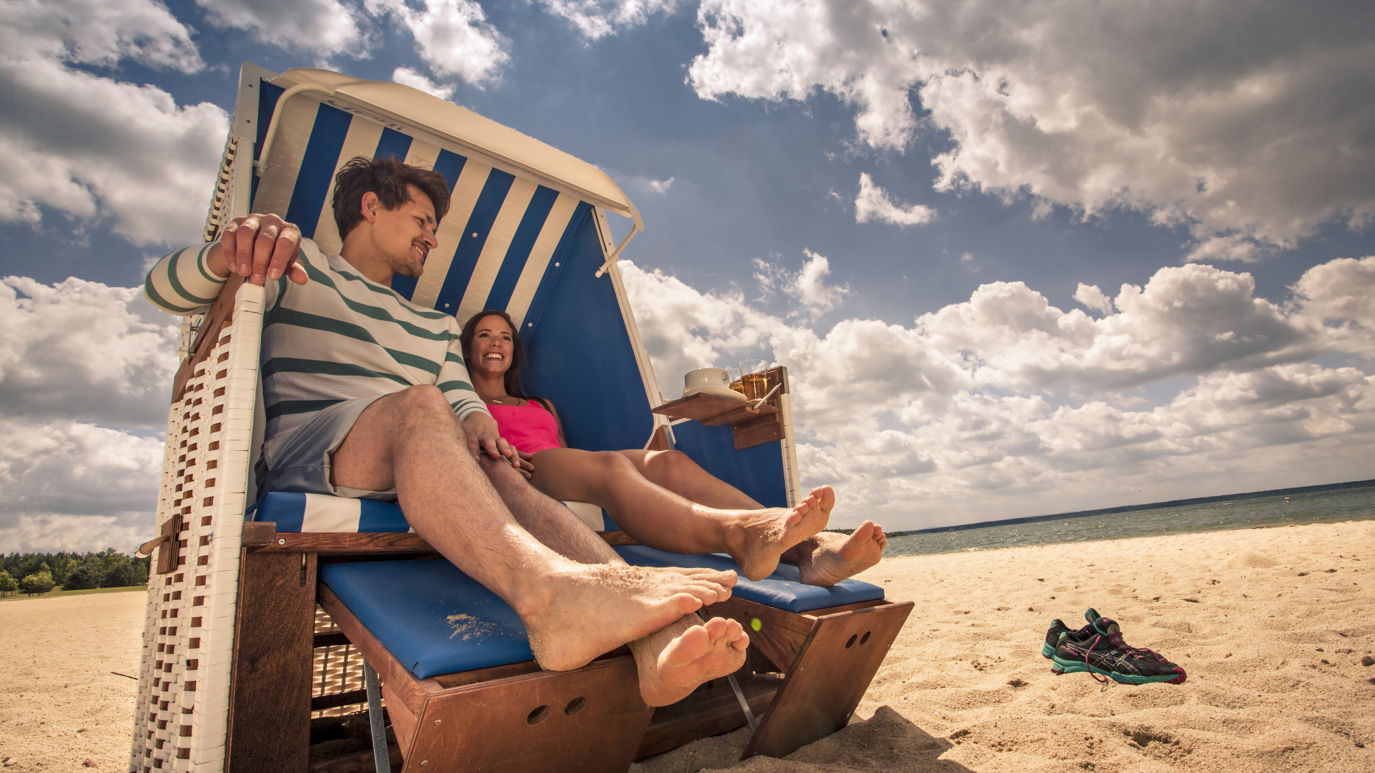 Am Bärwalder See im Lausitzer Seenland