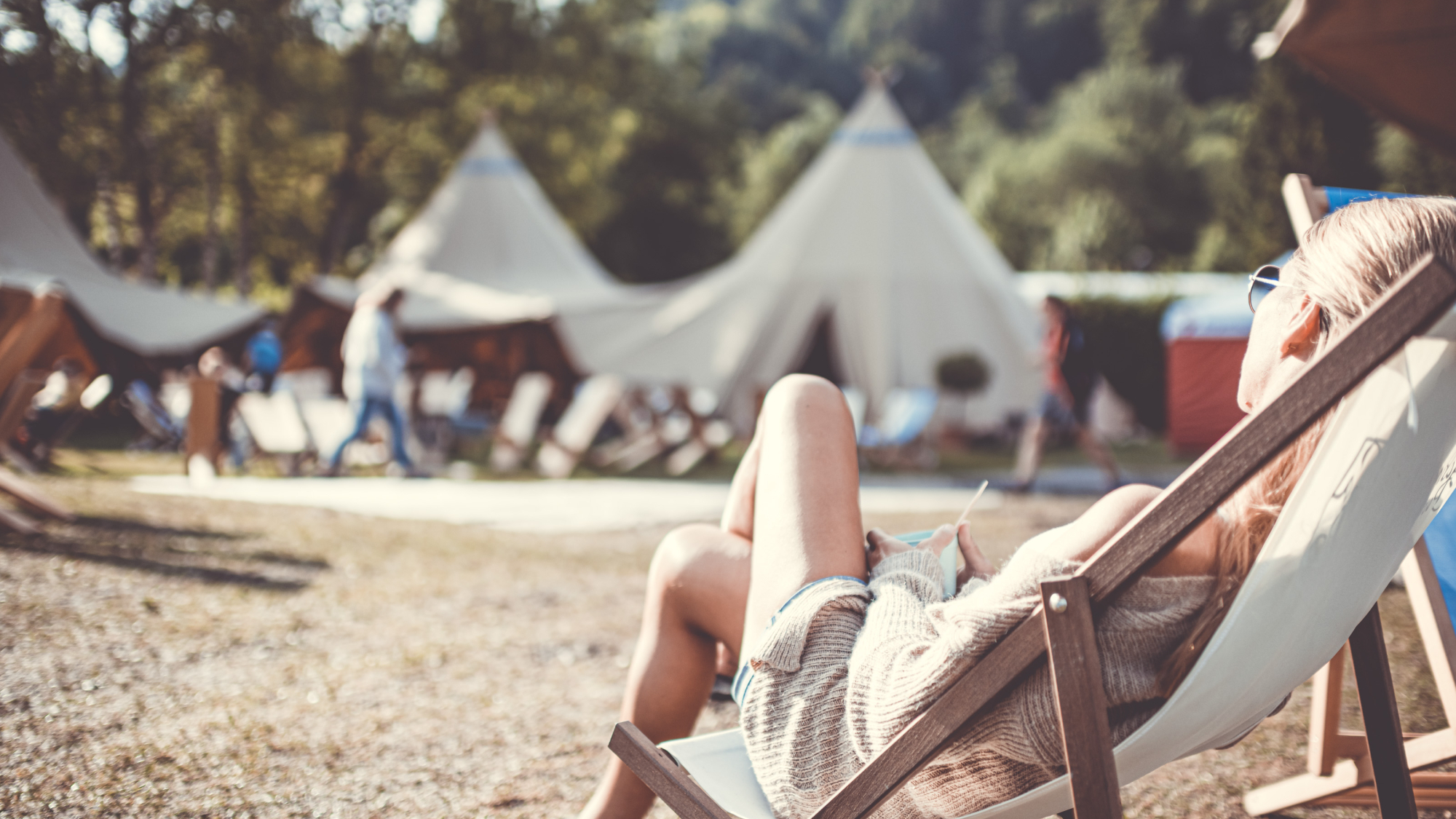 Pause auf dem AlpenTestival