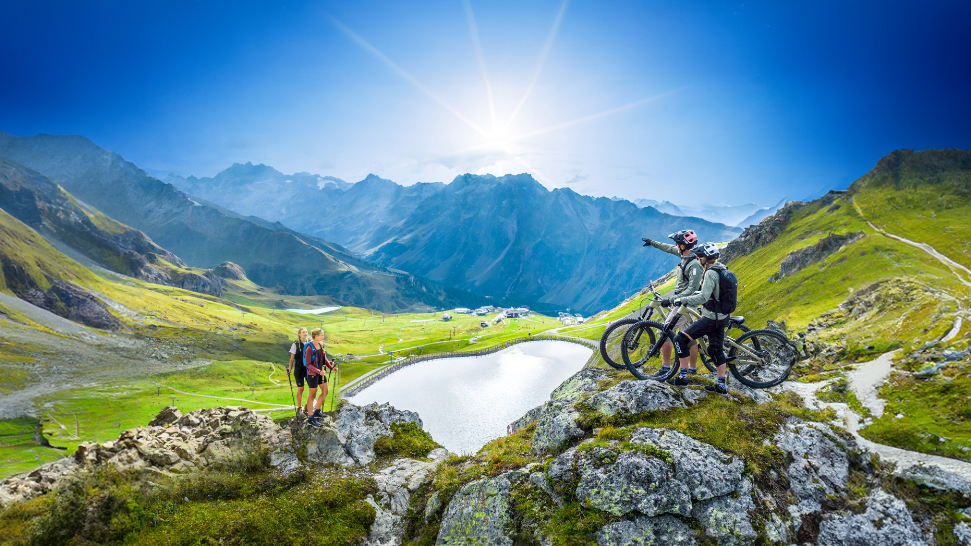 Wandern & Biken im Alpine Paradise Ischgl