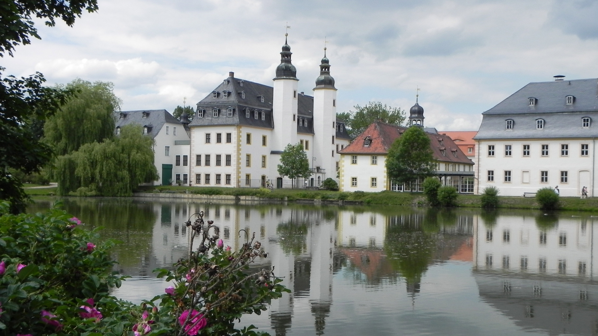 Das Schloss Blankenhain in Crimmitschau