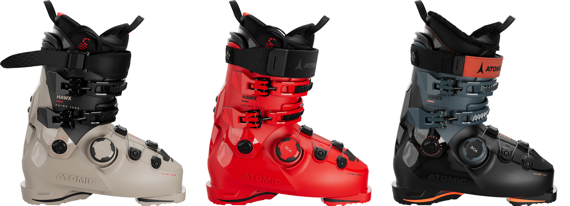 Atomic Hawx Prime BOA 130s, 120s, 110