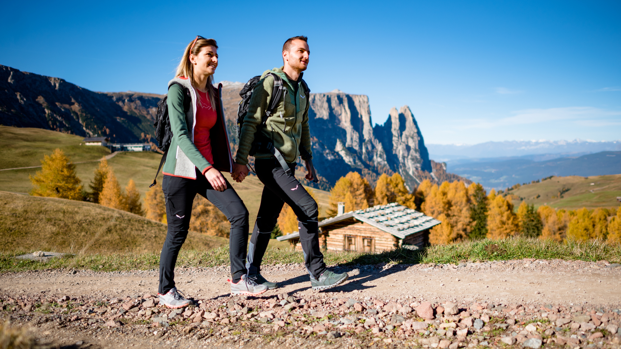 Wandern auf der Seiser Alm