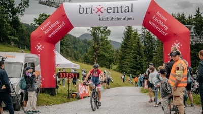 Ziellinie beim HillClimb 2024