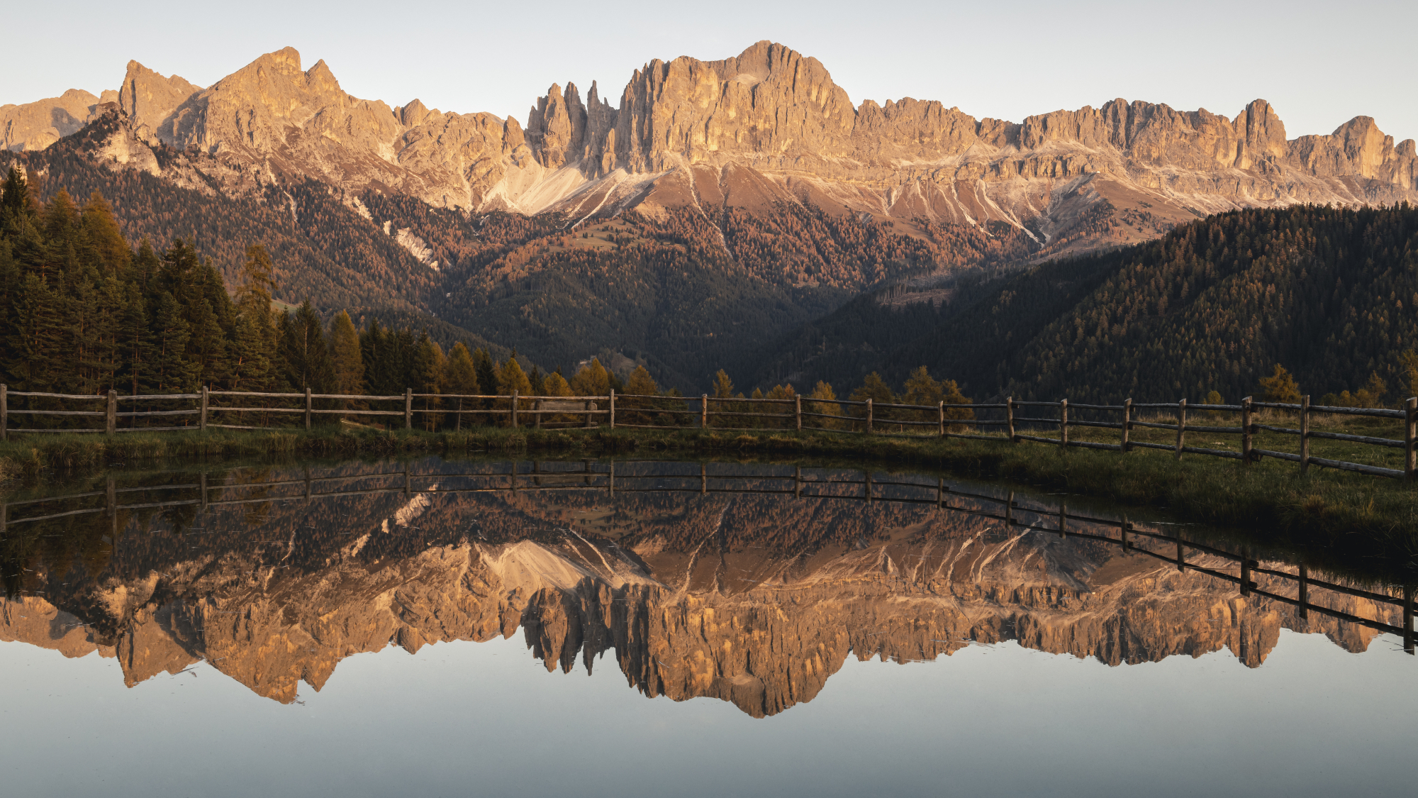 Panorama im Naturpark Schlern-Rosengarten