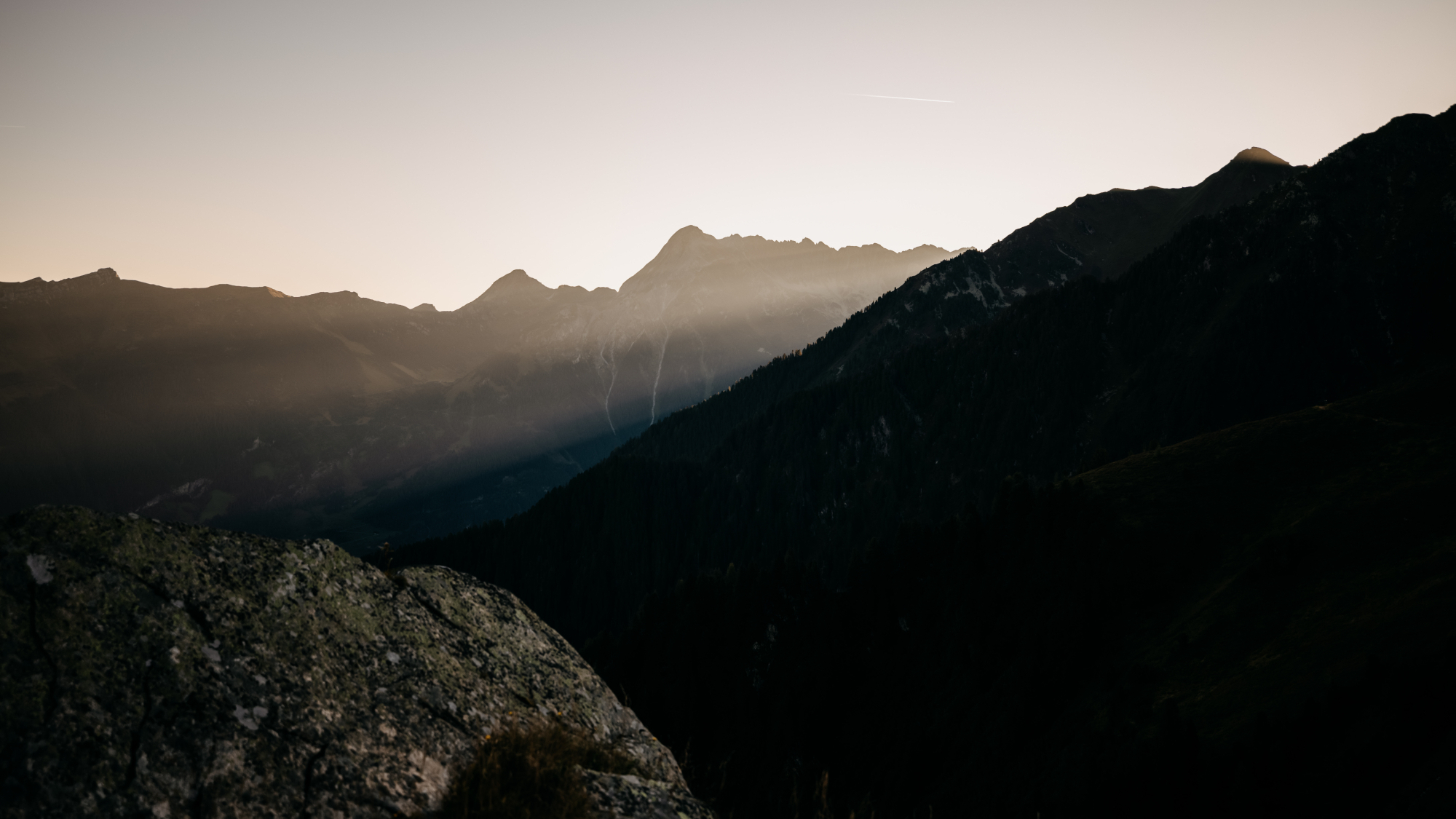 Sonnenaufgang am Ahorn