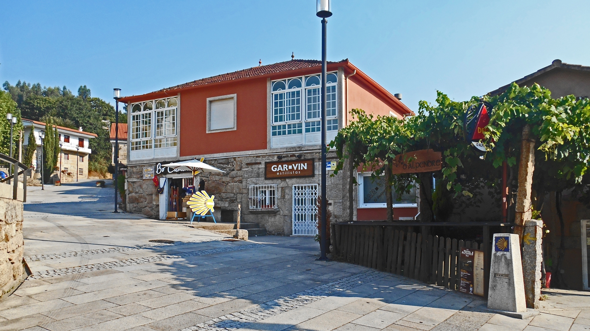 Touristisches Angebot entlang des Jakobsweges