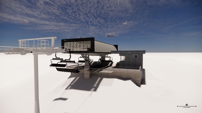 Artikelbild: Neue 8er Eibergbahn in der SkiWelt Scheffau