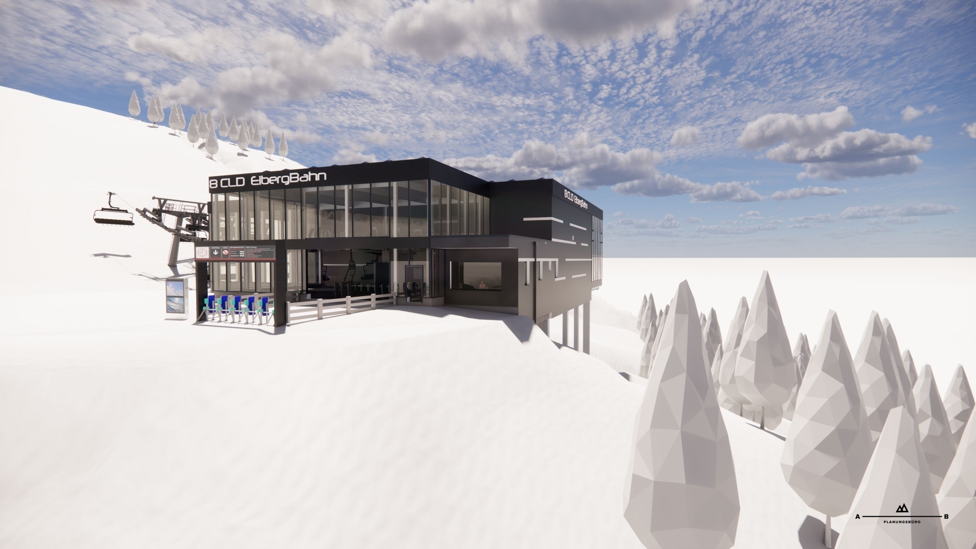 8er Eibergbahn Rückansicht