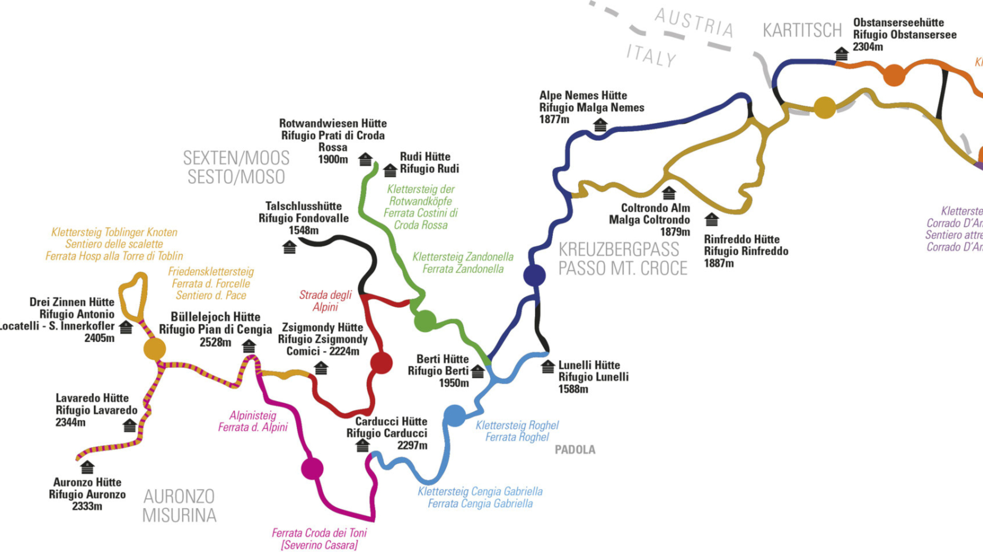 Höhenweg Dolomiti Senza Confini