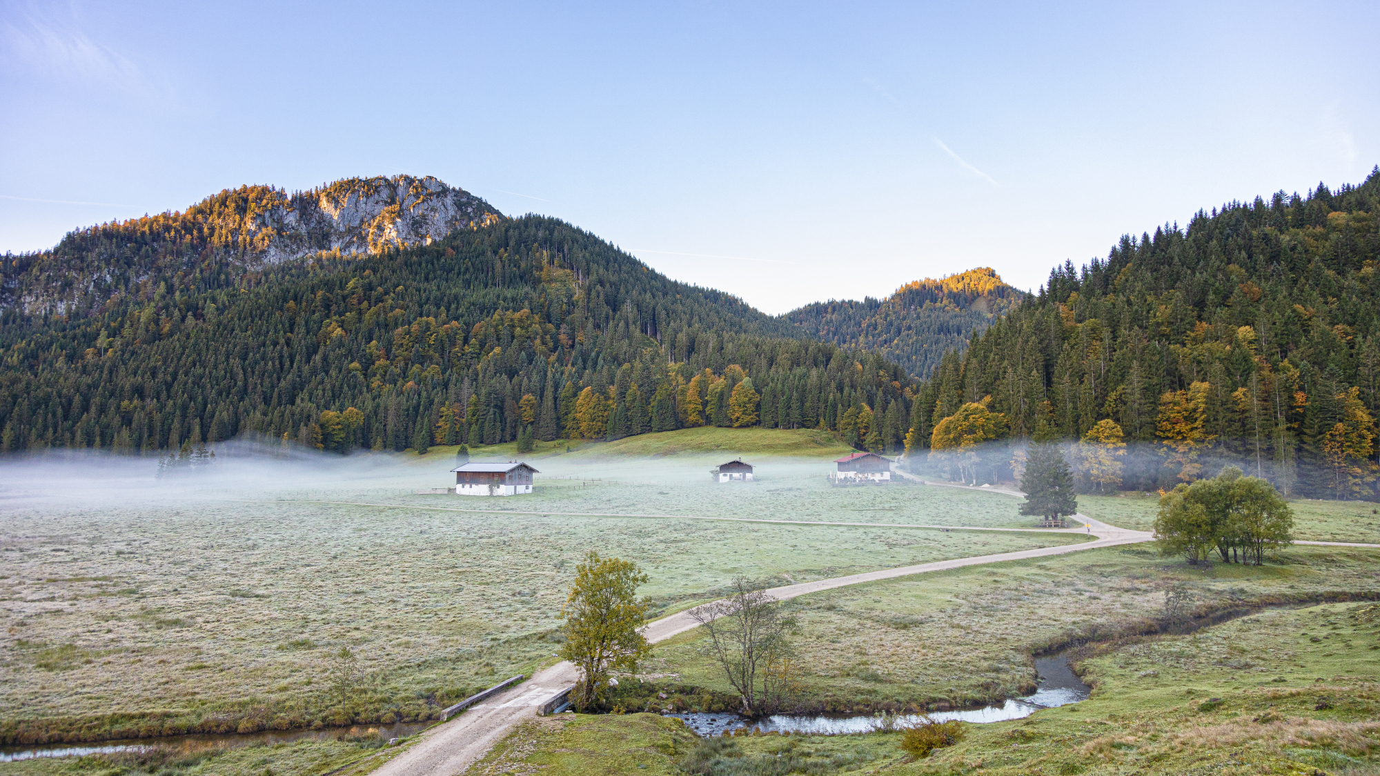 Bezaubernde Almlandschaft im Chiemgau