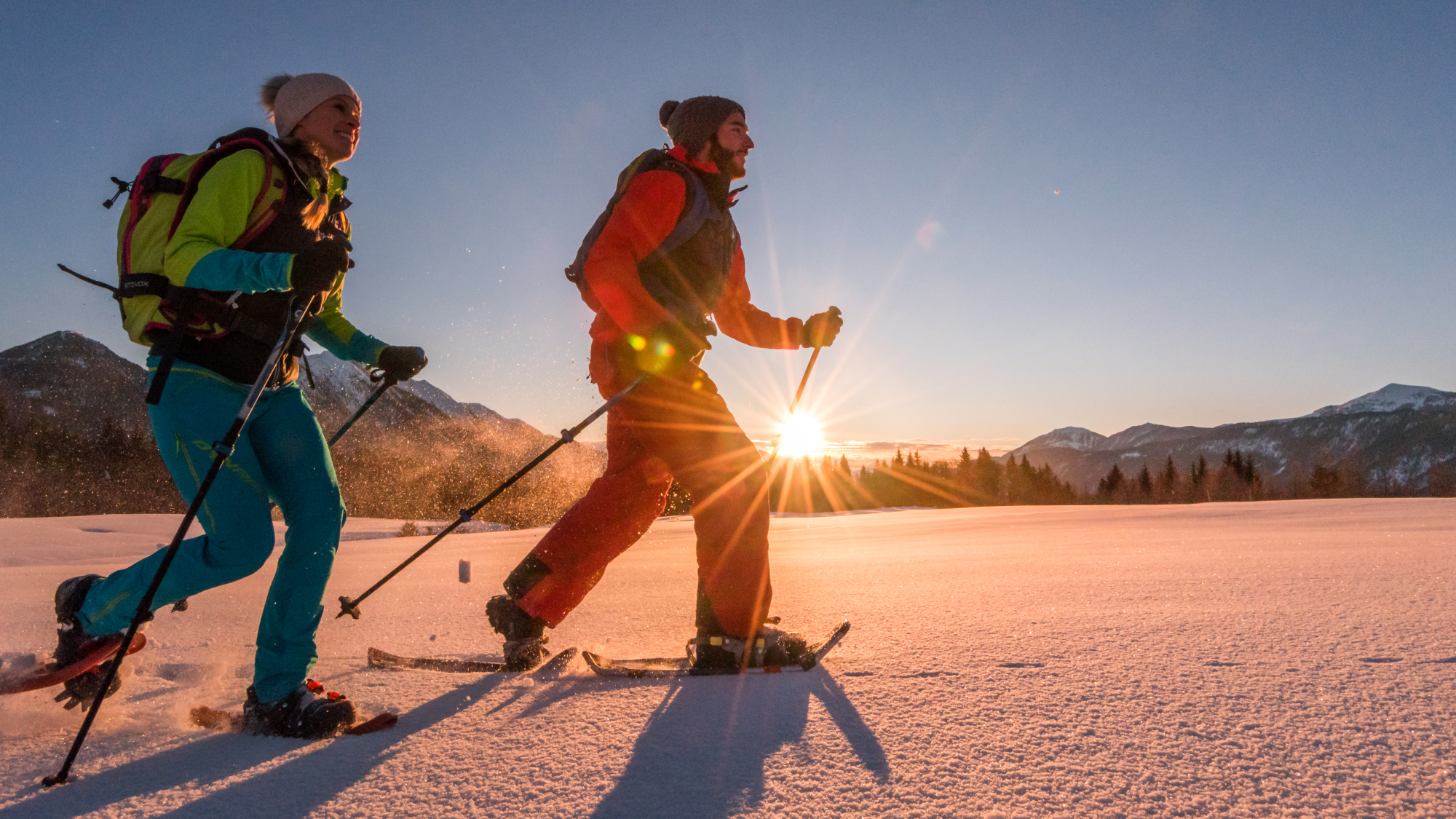 Schneeschuhwandern am Nassfeld