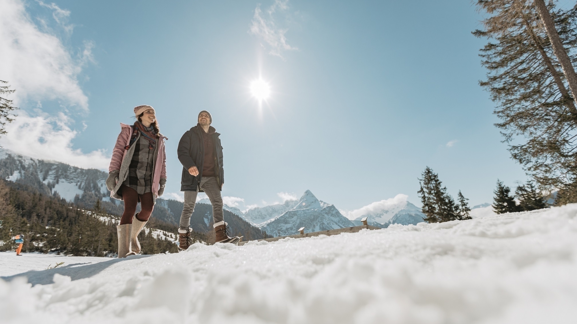 Winterwandern zur Gamsalm