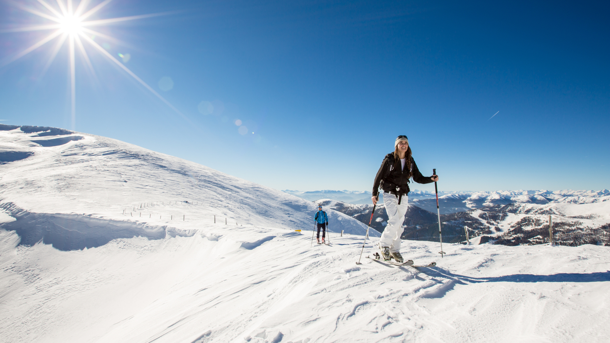 Auf dem Nockberge-Trail genießt ihr die schönsten Panoramen