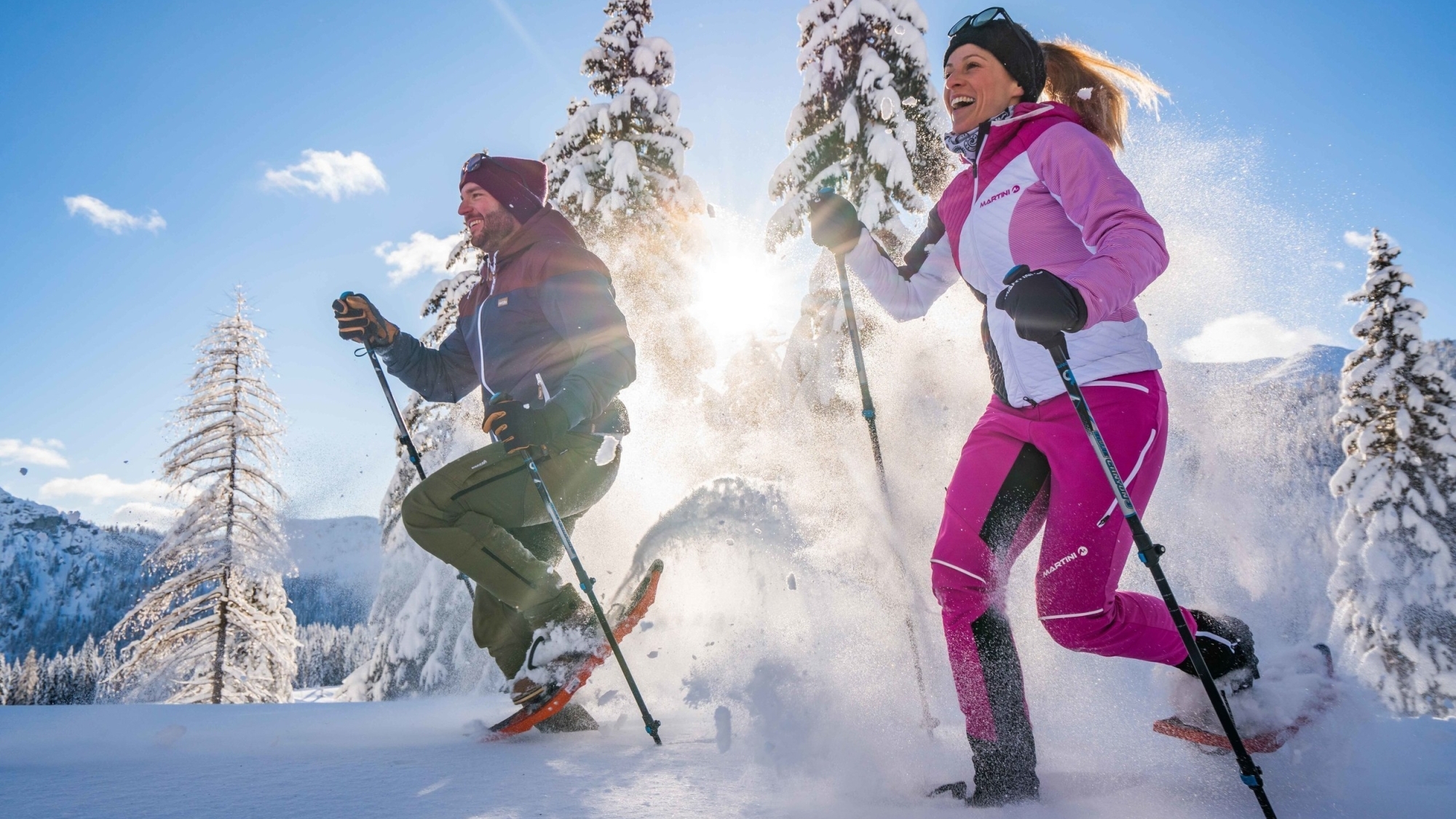 Schneeschuhwandern durchs Wintermärchen am Nassfeld 
