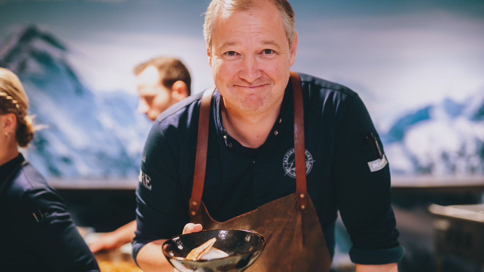 Andreas Döllerer: Schirmherr der Veranstaltung und Koch bei Alpine Lunch