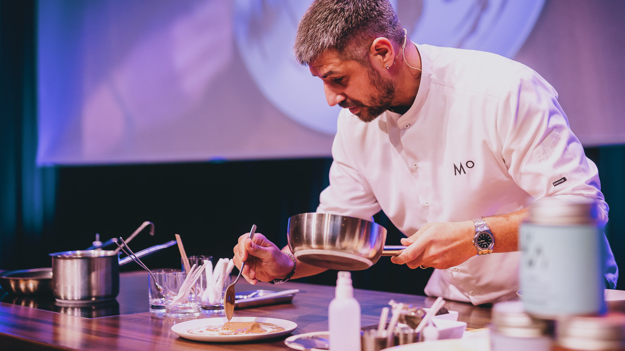 3-Sterne Koch Sven Wassmer stellte seine Alpenküche vor