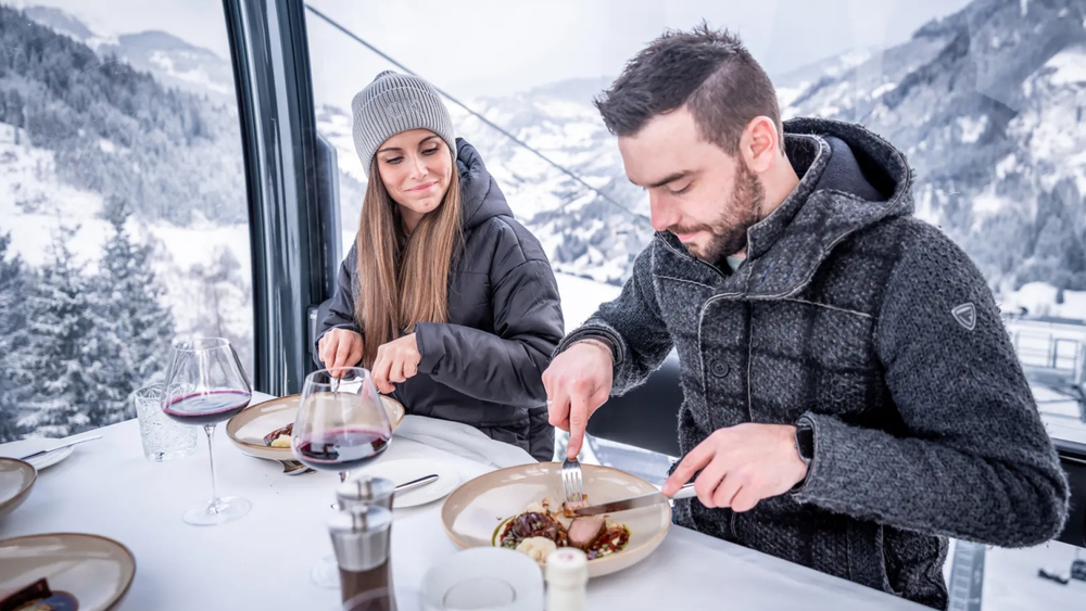 Gondeldinner in Großarltal