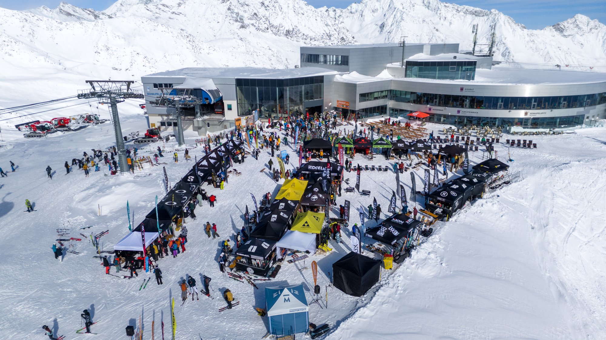 Testival-Gelände am Eisgrat