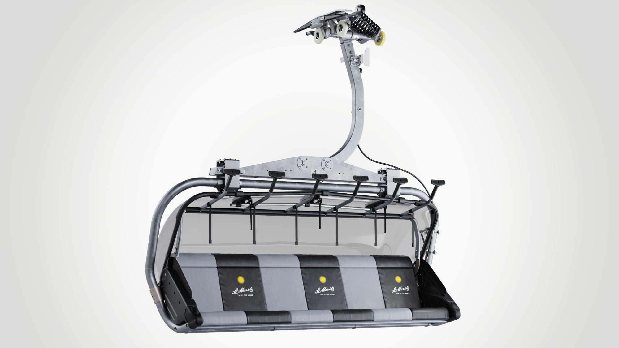 Neue Sessel für den FIS-Lift in St. Moritz