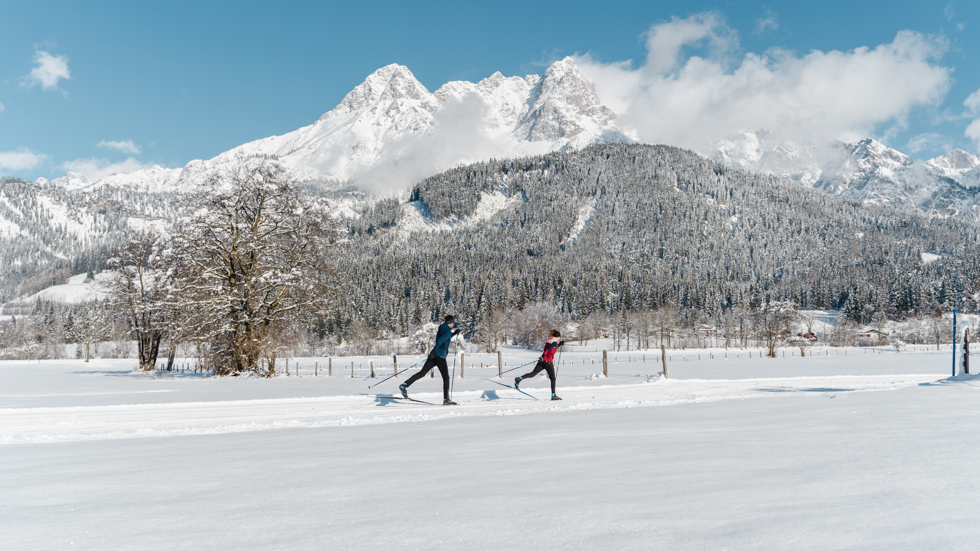 Langlaufen in Saalfelden-Leogang