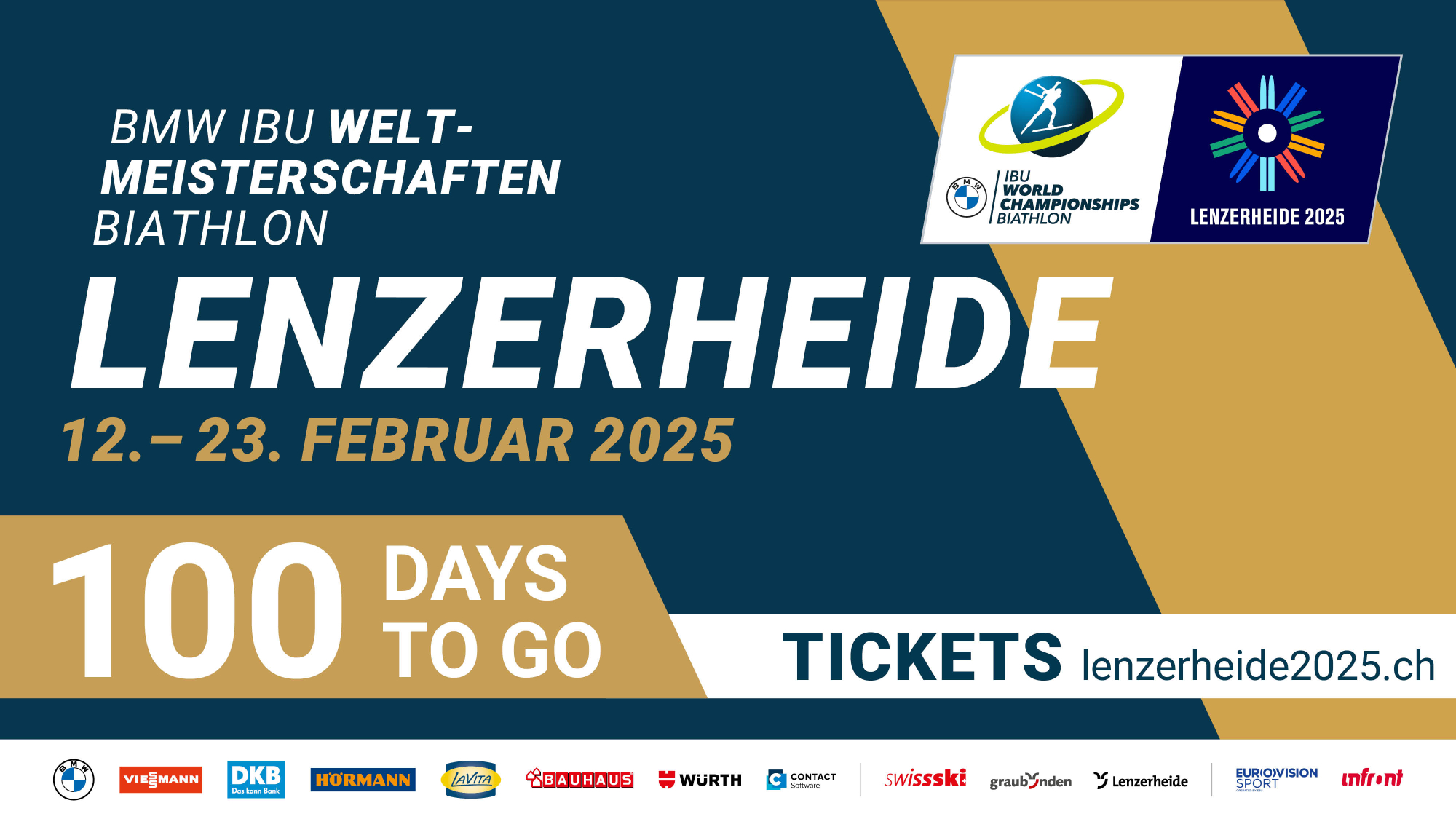 Noch 100 Tage zur WM