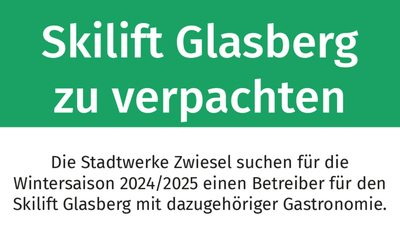Artikelbild: Skilift Glasberg im Bayerischen Wald zur Saison 2024/25 zu verpachten