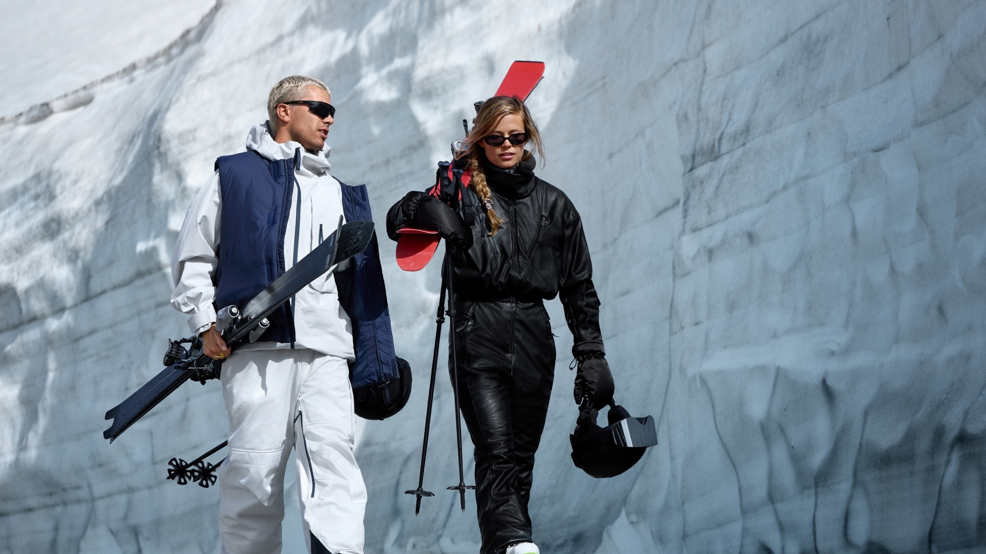 Skifahren mit H&M Move Skibekleidung