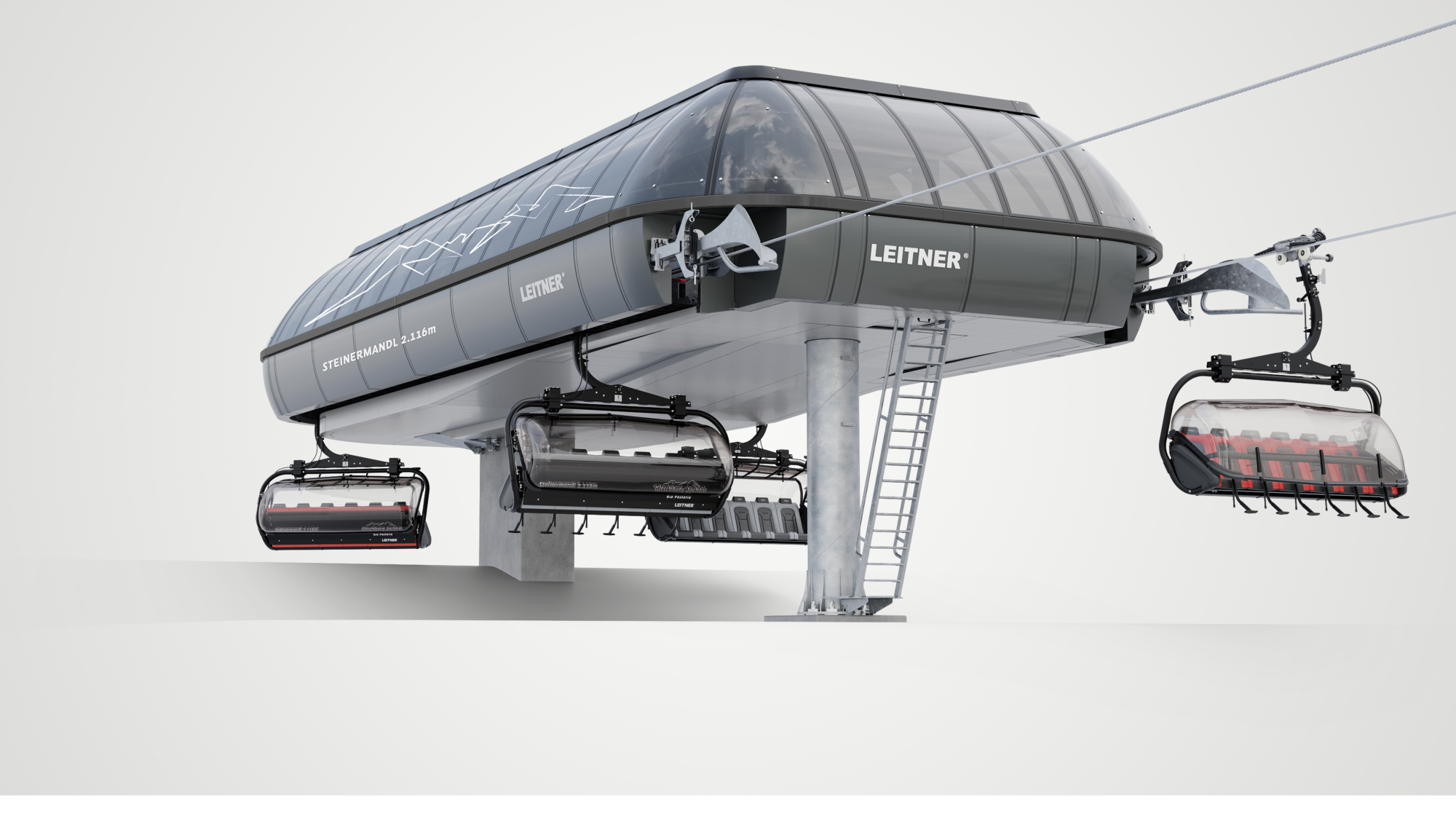 6er-Sessellift Steinermandl in Gitschberg Jochtal