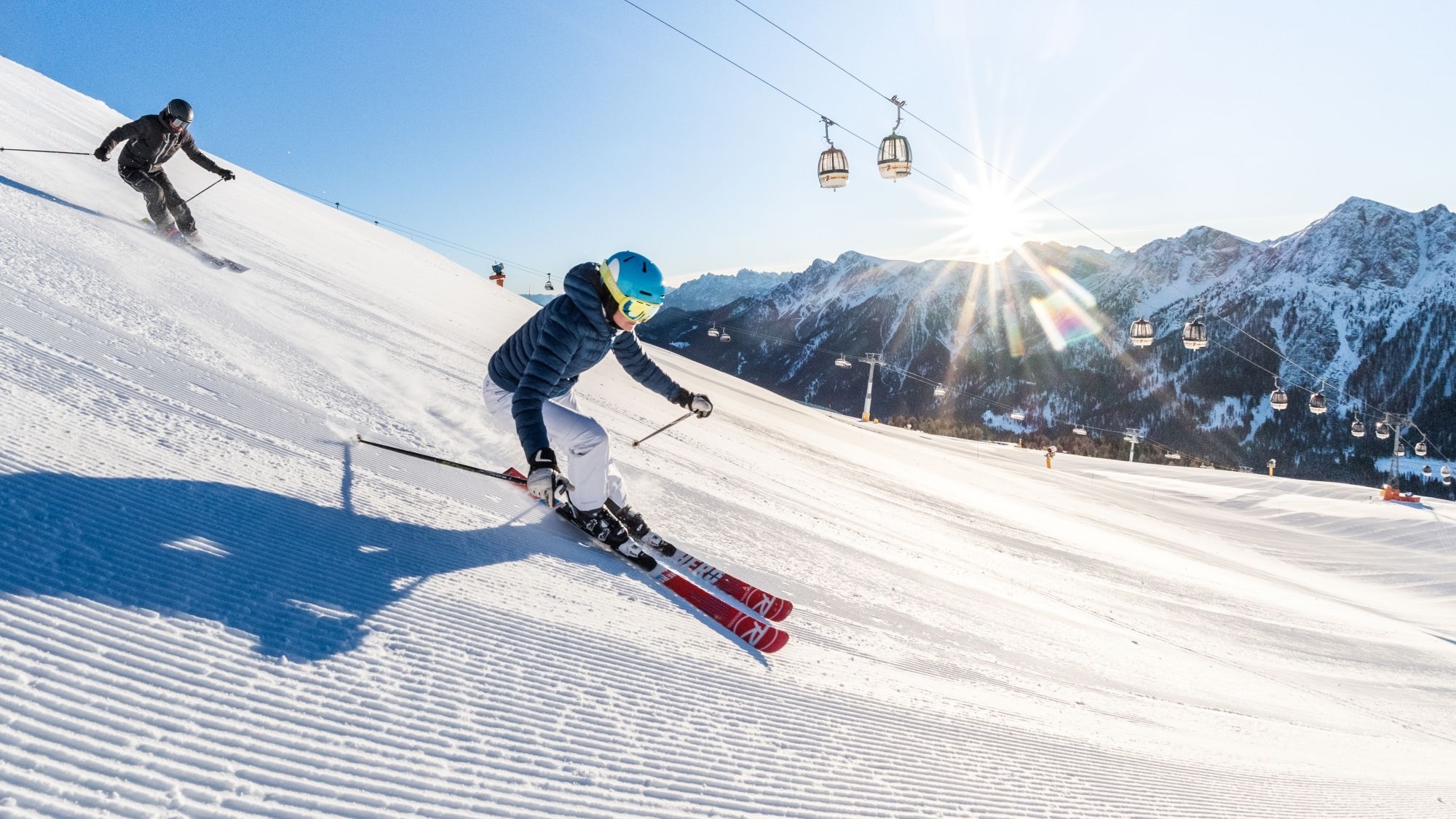 Skifahren am Kronplatz