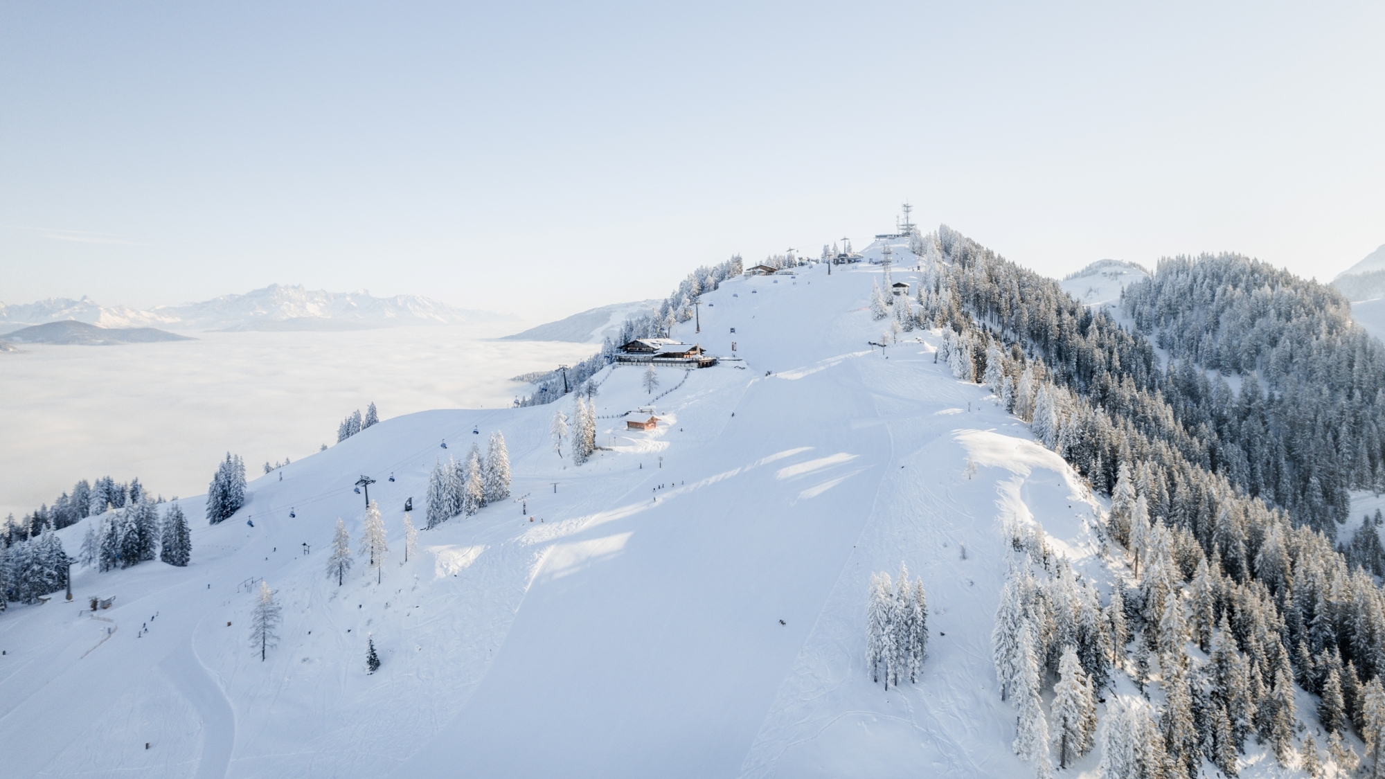 Bergstation Alpendorf in St. Johann