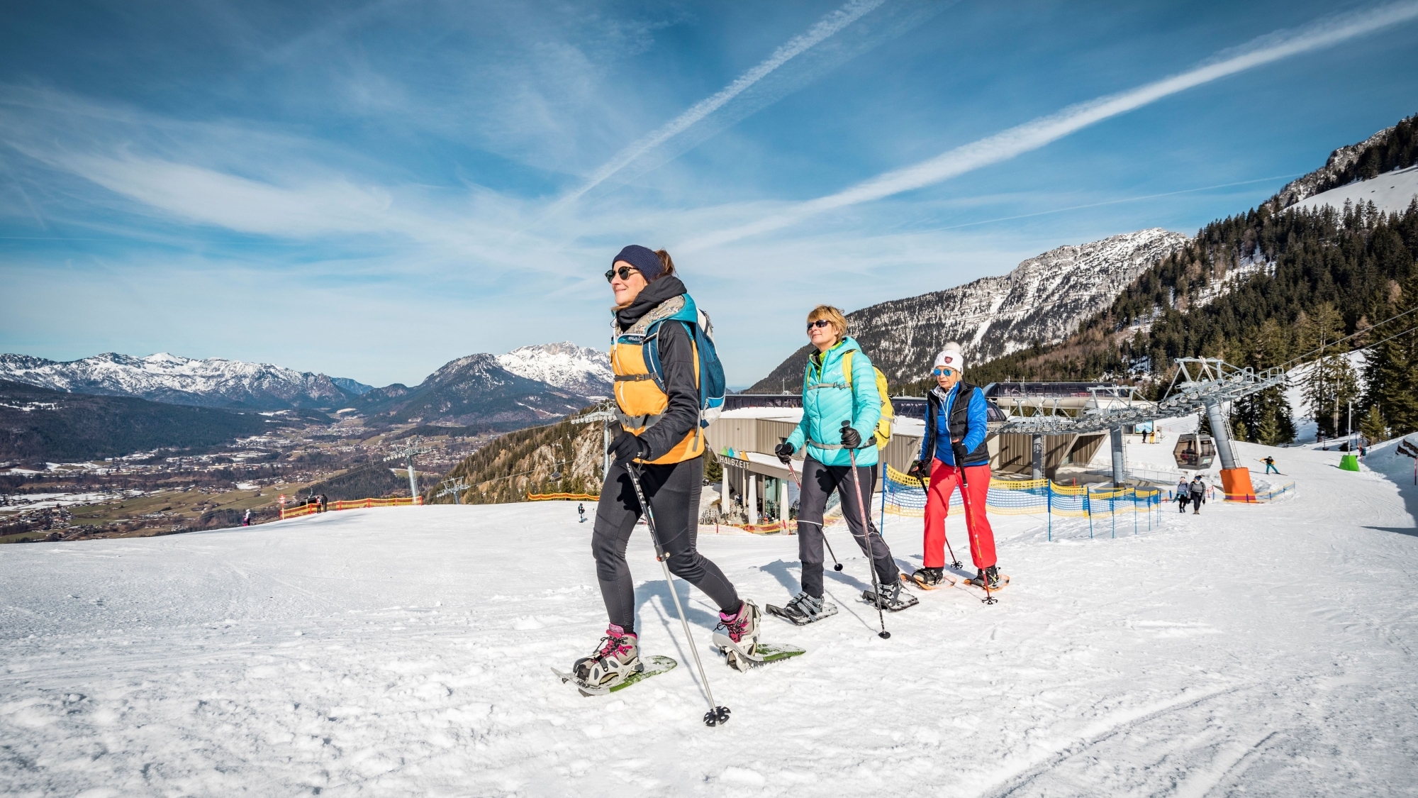 Schneeschuhwandern am Jenner