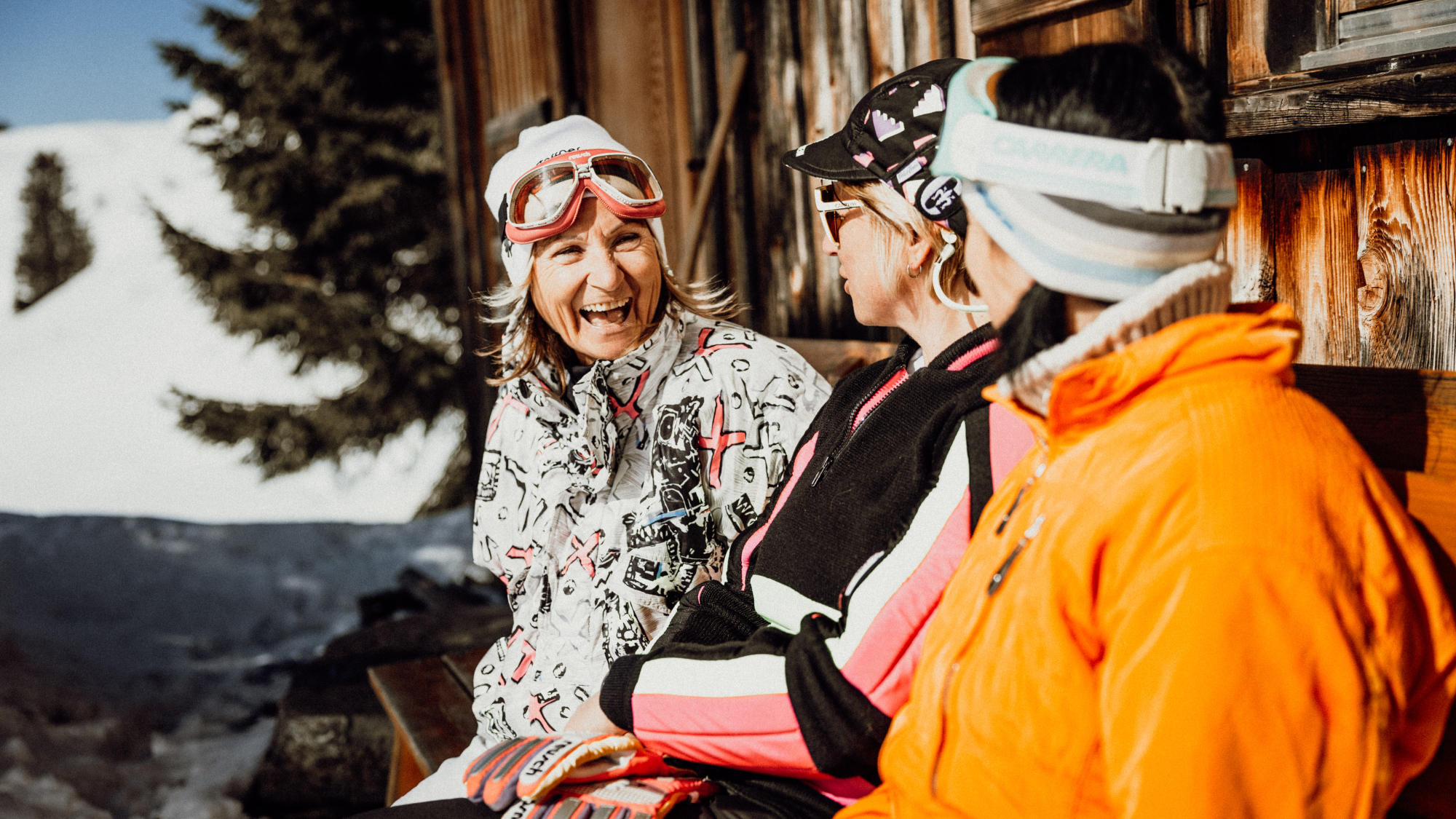 80s Skitag in Warth Schröcken